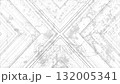 Grey minimal arrow lines on grunge wall background 132005341