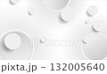 Monochrome minimal tech geometric motion background with lines and paper circles 132005640