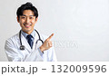 一位年輕的男醫師指點並指導複製空間 132009596