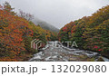 日光龍頭瀑布，初秋的紅葉（上游景色） 132029080