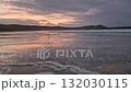 Beautiful sunset at Portnoo Narin beach in County Donegal - Ireland 132030115