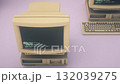 Looped Animation of Retro Computers With Green Code on CRT Screens 132039275