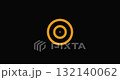 Golden circles expanding dynamically, creating hypnotic visual patterns against dark background with rhythmic, mesmerizing geometric movement in seamless looping animation 132140062