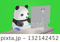 熊貓在電腦上工作 3 132142452
