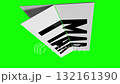 Flip calendar changing abbreviated months from January to December 132161390