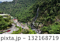 4K Beautiful waterfall scenery in Xiao Wulai scenic area at Taoyuan of Taiwan 132168719
