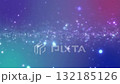 白色的光粒子漂浮在深藍色和青綠色的漸層色中。影片 132185126