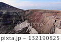 Volcanic crater rim on mount fuji in japan. Media 132190825