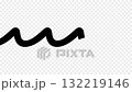 Continuous minimal ocean, sea wave ornament graphic animation. Alpha channel. Line art waves. Transparent background motion design. 4K resolution 132219146