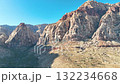 Aerial of Red Rock Canyon Fly Through Forward 132234668