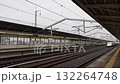 雨の中を高速通過する新幹線N700系 雨の中を高速通過する新幹線N700系 132264748