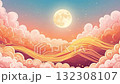Mid-Autumn Festival Fantasy Full Moon Cloud Animation 132308107