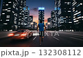 Silhouettes of people running towards 2026 132308112