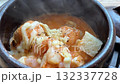 Hot tomato cream shrimp gratin 132337728