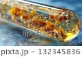 Bacterial culture in test tube 132345836