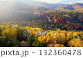 Hokkaido's vast autumn foliage scenery 132360478