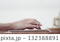 Female hand to type 132388891