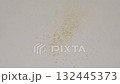 Yellow powder on white background 132445373