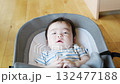 Baby sleeping in a cradle 132477188