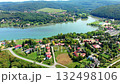 Drone aerial footage from a Hungarian landscape, near the small village Orfu Drone aerial footage from a Hungarian landscape, near the small village Orfu 132498106