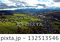 Drone aerial shot of Tatra Mountains Poland travel nature 4K landscape 132513546