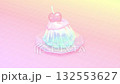 一段可愛夢幻的果凍抖動的3D循環動畫。 132553627