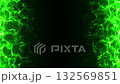 綠色火焰特效背景視頻，螢幕兩側燃燒 132569851