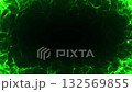 綠色火焰邊框特效背景視頻 132569855