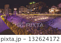 Kusatsu Onsen - Night view of the Yubatake (Kusatsu Town, Gunma Prefecture) 132624172