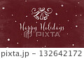 Happy Holidays - Swaying Chalk Text & Bell & Snow Animation (Red Chalkboard) Happy Holidays - Swaying Chalk Text & Bell & Snow Animation (Red Chalkboard) 132642172