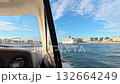 小型船舶和海上影像 東京台場 東京國際郵輪碼頭和豪華郵輪 港口景色 132664249