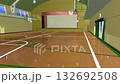 "Interior of the gym" is ideal for background animation (tracking from the right entrance to the left entrance of the gym) 132692508