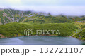Alpine Lake (Mikurigaike) and Mountain Range 132721107