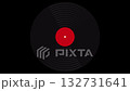 A retro red and black vinyl record 4K Animation with a red label, perfect for music and audio. A retro red and black vinyl record 4K Animation with a red label, perfect for music and audio. 132731641