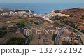 Malta, Comino island: Cultivated fields and a coastal road glowing in sunset light create a tranquil aerial view of Marsalforn, Gozo, Malta. Aerial drone flight footage Malta, Comino island: Cultivated fields and a coastal road glowing in sunset light create a tranquil aerial view of Marsalforn, Gozo, Malta. Aerial drone flight footage 132752192