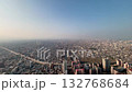 Spectacular aerial time-lapse of Osaka city and the gradation of the morning sky 132768684