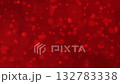 Christmas Holiday Red Background with Snowflakes and Bokeh Particles. 132783338