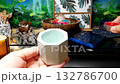 Candlestick and tea candle 132786700