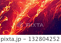 紅色火焰流動背景 132804252