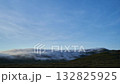Timelapse landscape of mountain with foggy flowing over Ireland mountains  132825925