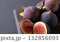 Fresh dark purple figs rotation 132856093