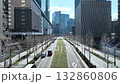 Drone aerial shot of Umeda, Osaka 132860806