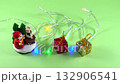 Christmas image video with Christmas ornaments and illuminations 132906541