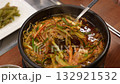 Korean traditional food. Spicy Beef and Vegetable Soup : yukgaejang 132921532