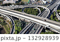 [Drone Aerial Shooting] Tohoku Expressway Kawaguchi JCT (Junction) | Fixed angle of view for the flow at the intersection 132928939