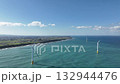 Waves, detached breakwaters, and offshore wind turbines off the coast of Nyuzen Town, Toyama Prefecture 132944476