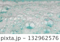white soapy water on a blue background 132962576