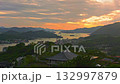 尾道　千光寺山山頂夕焼け夕焼け 132997879