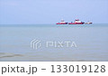 Three Tankers Anchored At Sea During The Day 133019128
