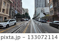 サンフランシスコ名物ケーブルカーの発車・方向転換・坂道走行シーン（乗車視点含む） 133072114